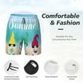 thumbnail image 3 of Balery Hello Summer Gnome 1 Bañador para hombre, shorts de playa de secado rápido con entrepierna y forro de compresión-3X-Large, 3 of 6