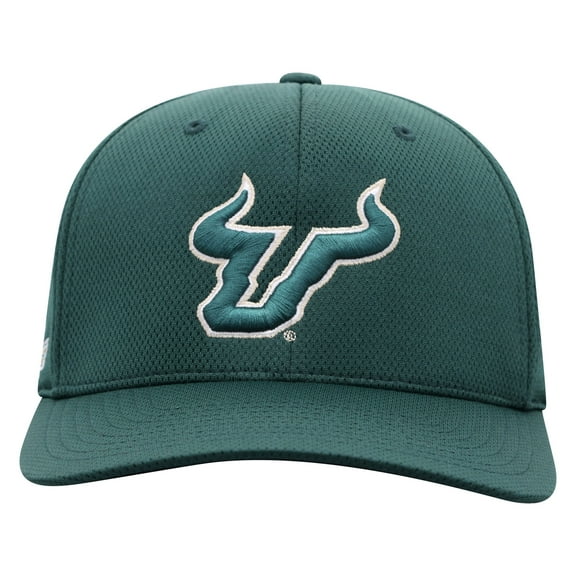 Men's Top of the World Green South Florida Bulls Reflex Flex Hat
