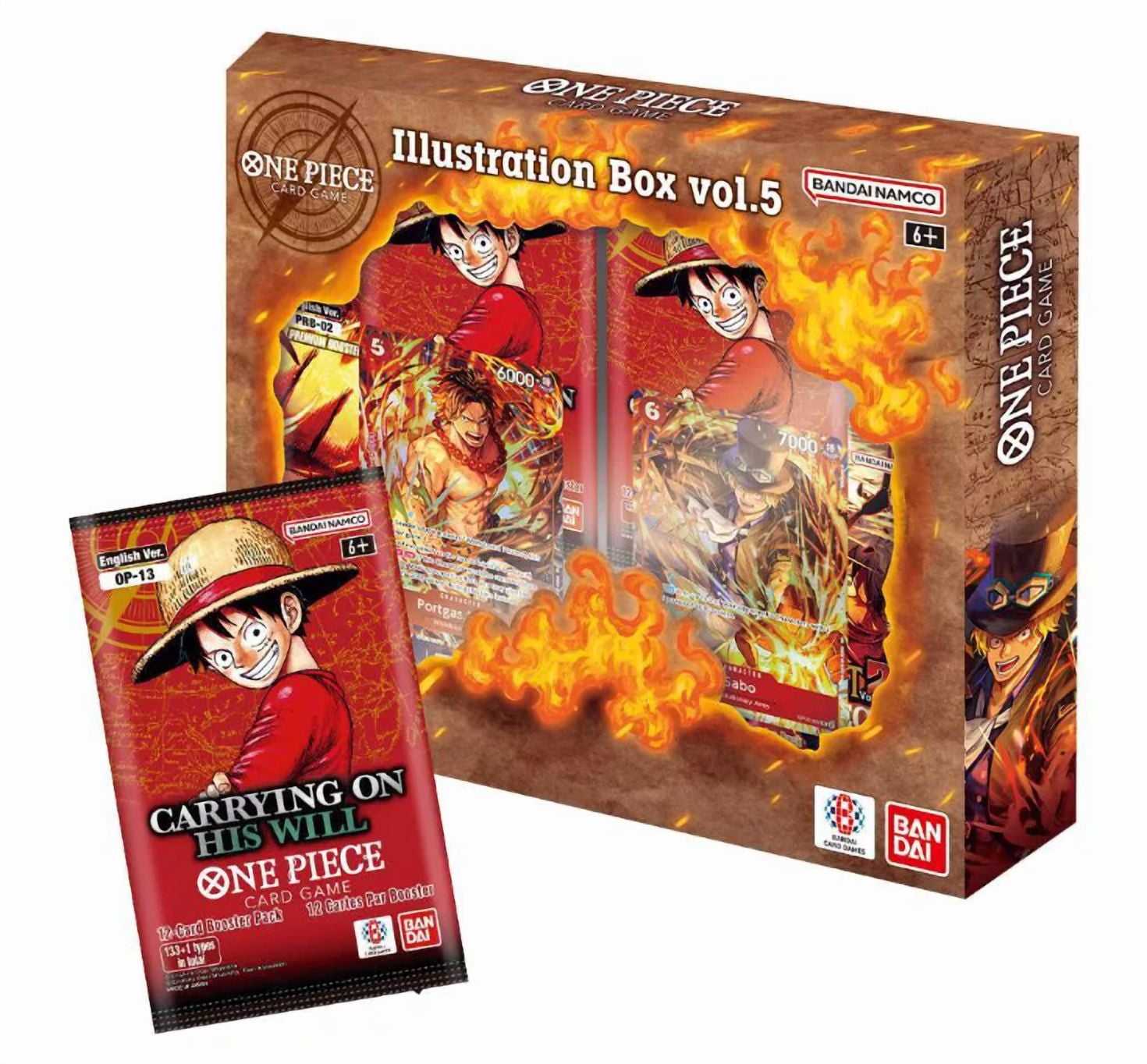 Bandai - One Piece Card Game: Illustration Box - Volume 5