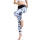 thumbnail image 5 of Pantalones de yoga para mujer, leggings deportivos, pantalones de entrenamiento de fitness sin costuras estampados (XL, blanco camuflaje), 5 of 8