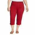 thumbnail image 6 of Gloria Vanderbilt Female Blue Capri Jeans for Women, 10, 6 of 11