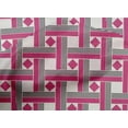 thumbnail image 4 of oneOone Cotton Poplin Fabric Diamond & Basketweave Geometric Print Sewing Fabric BTY 56 Inch Wide, 4 of 4