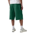 thumbnail image 6 of Resicozy Baggy Sweat Shorts for Men Casual Cotton Under Knee Length Loose Shorts with Pockets Y2K Style Basketball Dark Green L, 6 of 6