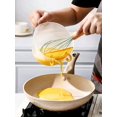 thumbnail image 5 of 1pc 500ml Capacity Measuring Cup With Scale, Plastic Egg Beater Cup With Filter And Pour Spout For Kitchen Baking, 5 of 5
