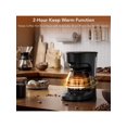 thumbnail image 5 of Compact Coffee Machine, 5 Cup Drip Coffee Maker With Timing Function, 2H Auto Power-Off, 2H Keep Warm, Pause & Brew, Reusable Filter, And Drip-Free Carafe, Black, 5 of 8