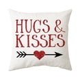 thumbnail image 2 of TIMIFIS Housses de Coussins de la Saint-Valentin, Décorations de la Saint-Valentin, Housses de Coussins Rouges 18x18, Décoration Maison pour Canapé Chambre Fête de Vacances Salon, 2 of 5