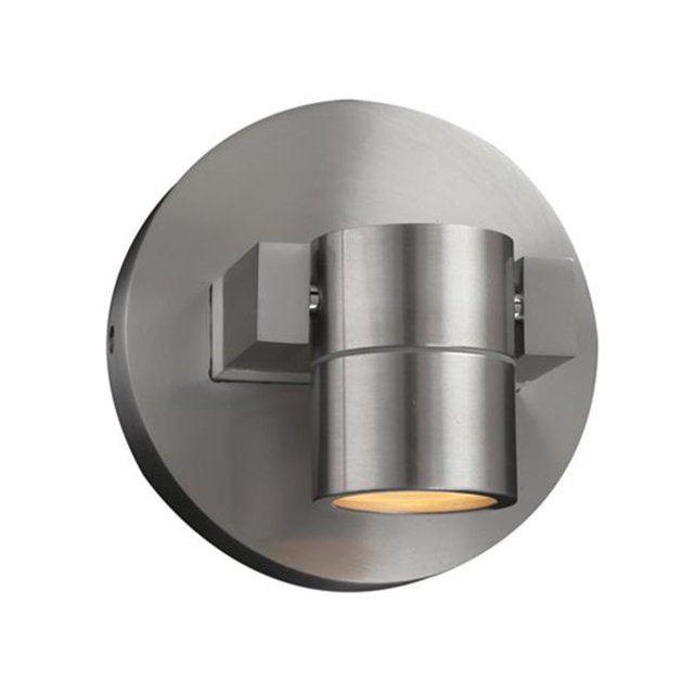 PLC 2070BA Lydon Brushed Aluminum LED Exterior Wall & Ceiling Light