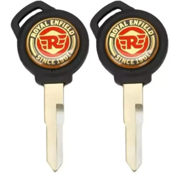 Left-Cut Black Key Pair for Royal Enfield Himalayan 411cc