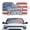 American Flag with "250 Years of Liberty" Lettering, variant on Uourmeti Winter Themed Tiger Cartoon Car Windshield Sun Shade - Foldable UV & Heat Blocker | Funny Automotive Interior Accessory for Cars, SUVs, Trucks