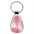 thumbnail image 2 of Au-TOMOTIVE GOLD Ram Head Logo Pink Teardrop Key Fob, 2 of 2