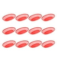 thumbnail image 3 of 12Pcs Plastic French Fries Basket Boat-shaped Storage Basket Fruit Snacks Tray, 3 of 9
