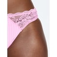 thumbnail image 5 of Joyspun Women's Microfiber and Lace Cheeky Panties, 3-Pack, Sizes XS-3XL, 5 of 8