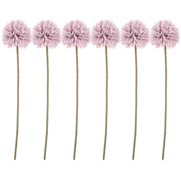 6pcs delicados decores de flores falsas Arreglo de flores del hogar Props de hortensia falsa