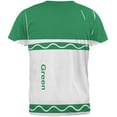 thumbnail image 2 of Halloween Vegetable Carrot Costume Youth Long Sleeve T Shirt Green YXL, 2 of 2