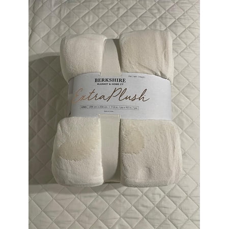 Berkshire ExtraPlush Blanket - White - 112 in - 92 in (King)
