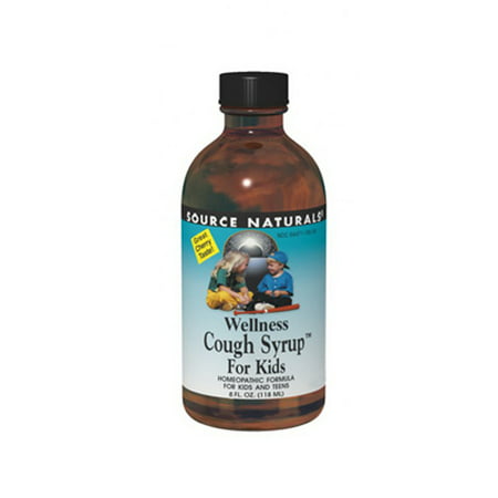 Source Naturals Wellness Cough Syrup For Kids - 8