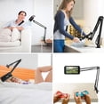 thumbnail image 2 of CSYANXING Phone Bed Holder with 360° Claw Clamp Non-Slip Silicone Mat for Comfortable Viewing Angles, 2 of 9