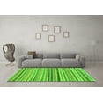 thumbnail image 3 of Ahgly Company Indoor Square Abstract Green Modern Area Rugs, 7' Square, 3 of 4