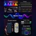 thumbnail image 4 of Smart Permanent Outdoor Light, RGB IC Decorative Lights with APP Control for Eaves White & Colorful Illumination IP67 Waterproof Suitable for Christmas Halloween Daily Décor, 4 of 8