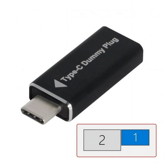 Chenyang CY CY Virtual Display Adapter USB-C Type-C DDC EDID Dummy Plug Headless Ghost Display Emulator 1920x1080p@60Hz Adapter