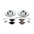 thumbnail image 3 of PowerStop Front Z23 Evolution Sport Carbon-Fiber Ceramic Brake Pad and Drilled & Slotted Rotor Kit Fits: BMW Select Models K2054, 3 of 10