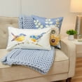 thumbnail image 4 of Donna Sharp Spring Flowers 2PC Throw Pillow Set, 4 of 6