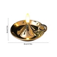 thumbnail image 3 of LED Flameless Candle Lamp, Ambient Decorative Light Ornament, Battery Operated Tealight for Home Tabletop Holiday Party Scene Decor, 3 of 6