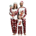 thumbnail image 4 of mgoYE Christmas Pajamas for Family Family Matching Christmas Pajamas Set, Holiday PJs Sleepwear Loungewear for Men/Women/Kids/Baby(Red,XL), 4 of 9
