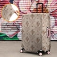 thumbnail image 4 of Pioneer Flower Floral Print Pattern Luggage Cover Fashion Suitcase Cover Baggage Covers Fit 25-28 Inch Luggage (Go Travel), 4 of 5