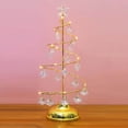 thumbnail image 2 of Christmas Tree Light Night Light Wrought Iron Tree Decorative for Bedroom Living Room Decor Gold M, 2 of 7