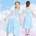 thumbnail image 4 of Girls Princess Dress up Clothes, 3Pack Princess Costume Trunk for Kids Pretend Play Christmas Birthday Gift, 4 of 7