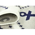 thumbnail image 4 of Unique Loom Metro Anchor Rug, Light Gray (2' 0 x 6' 7), 4 of 9