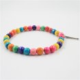 thumbnail image 3 of Parrot Round Swing Bead Design Colorful Wood Parrot Chew Toy Bird Perch Toy, 3 of 10