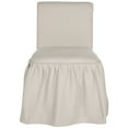 thumbnail image 2 of SAFAVIEH Ivy Solid Vanity Slipper Chair, Taupe Linen, 2 of 6