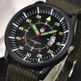 thumbnail image 1 of Reloj de cuarzo Organizadores militar Mens reloj de cuarzo negro fecha de reloj de muñeca deportivo de lujo elección de regalos Comprar 2 Barco 3, 1 of 2