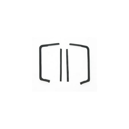 - Eckler's Premier Products 40-138463 Full Size Chevy Vent Window Weatherstrip Set, 2-Door Hardtop & Convertible, Impala,