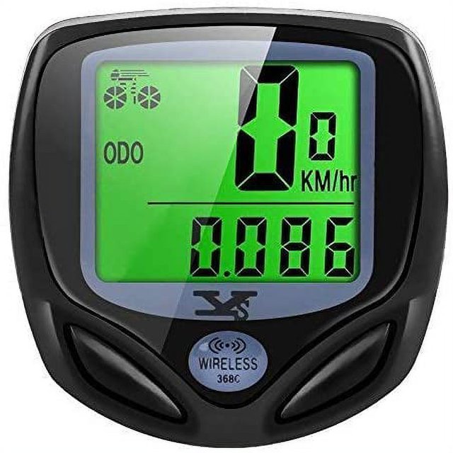Velocímetro de bicicleta y odómetro Inalámbrico Ciclocomputador impermeable para bicicleta con pantalla LCD y multifunción Sailing Electrónica