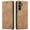 Brown, variant on ELEHOLD Flip Leather Wallet Case for Samsung Galaxy S24 Plus with Card Slots Cash Pocket Kickstand Function Magnetic Closure Shockproof Anti-Scratch Purse Case for Samsung S24 Plus,Brown