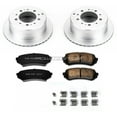 thumbnail image 2 of PowerStop Rear Geomet Coated Brake Rotor and Pad Kit Fits: LEXUS TOYOTA Select Models CRK1134, 2 of 3