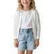 thumbnail image 2 of Cowsor Girls Cardigans Kids Fashion Open Front Long Sleeve Knit Sweaters Outerwear, 2 of 7