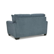Signature Design by Ashley Cashton Blue Loveseat