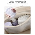 thumbnail image 3 of Soft Large Gym Bag for Women, Duffle Bag for Travel with Wet Pocket, Lightweight Carry on Weekender Duffel, Water Resistant Shoulder Bag Duffle Bag with Detachable Strap, 3 of 7