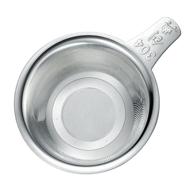 1pc Taza de material acero Inoxidable Colador de Taza de Té de Metal Filtros de Malla de