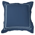thumbnail image 2 of Rizzy Home Seaglass Euro Sham in Blue Color, 2 of 2