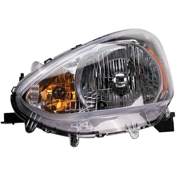 Left Headlight Assembly - Compatible with 2014 - 2015, 2017 - 2020 Mitsubishi Mirage 2018 2019