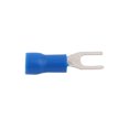 thumbnail image 2 of Conectores de terminales eléctricos de crimpado de 320 piezas, aislados, en forma de tenedor y pala, color azul, 2 of 2