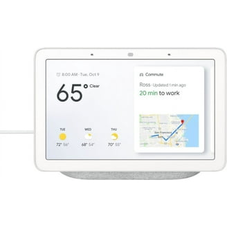 Google Nest Hub Max Smart Display Device - Chalk - Walmart.com