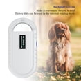 thumbnail image 3 of Escáner de microchip para mascotas Zerone lector de virutas de animales portátil RFID blanco, 3 of 5