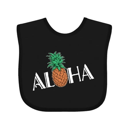 

Inktastic Aloha- with Pineapple Gift Baby Boy or Baby Girl Bib