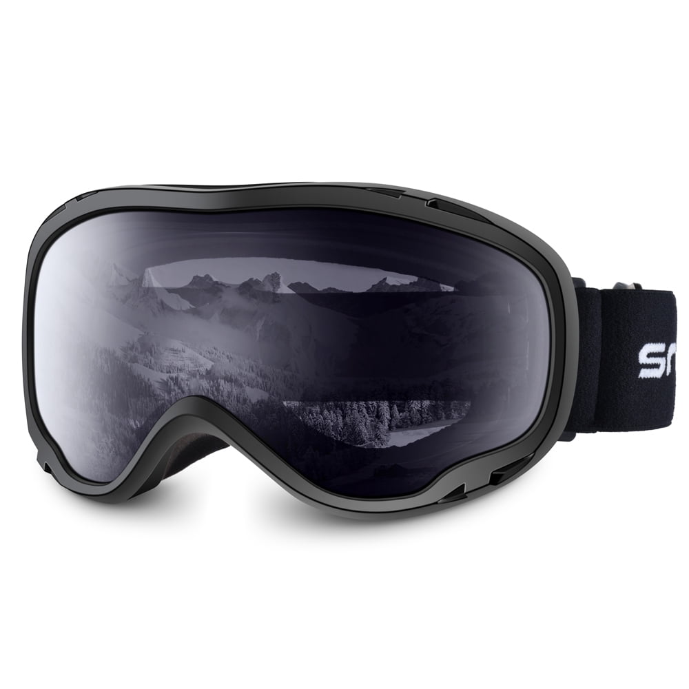 Snowledge OTG Ski Goggles Over Glasses Snowboard Goggles 100% UV Protection Polarized Anti-Fog Jet Ski Goggles Dual Lens for Men Women Adult Youth 